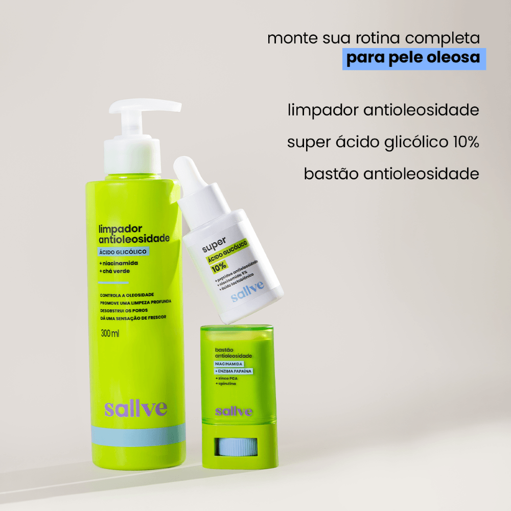 Bastão Facial Antioleosidade Sallve - 15g - Imagem 7